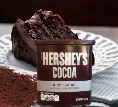 Bột Ca Cao Hershey's Cocoa Nguyên Chất Không Đường Mỹ 
