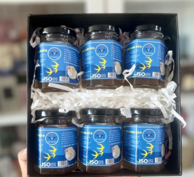 Yến nguyên chất chưng tươi trong ngày